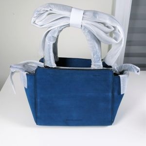 Rebecca Minkoff Avery Mini Tote Leather Blue NWT